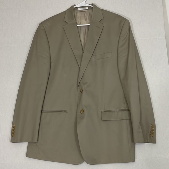 Ralph Lauren Blazer, Cotton, Beige, 42R